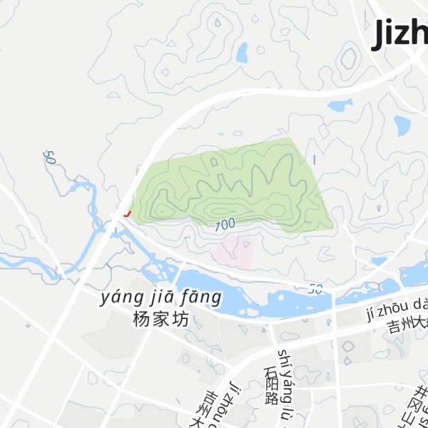 Map of Zhēn Jūn Shān