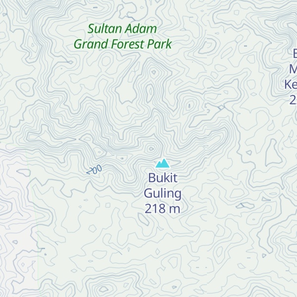 Map of Bukit Sinyal