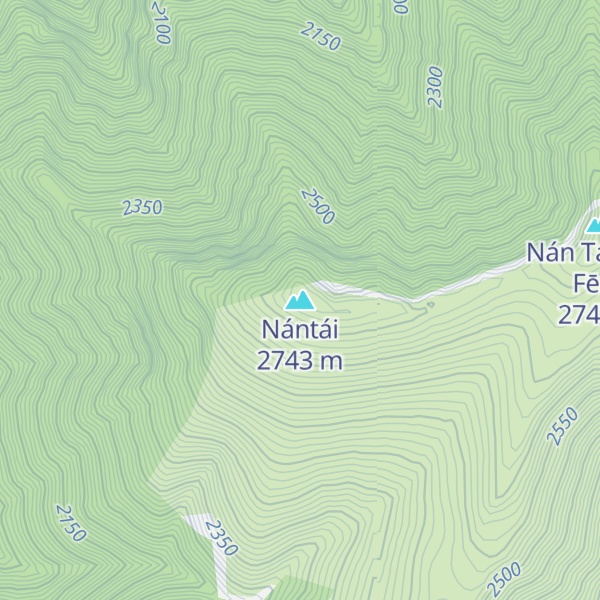 Map of Nántái