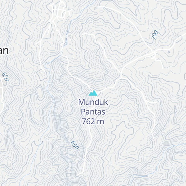 Map of Munduk Pantas
