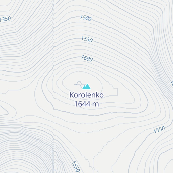 Map of Korolenko