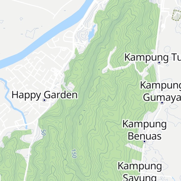 Map of Bukit Mas