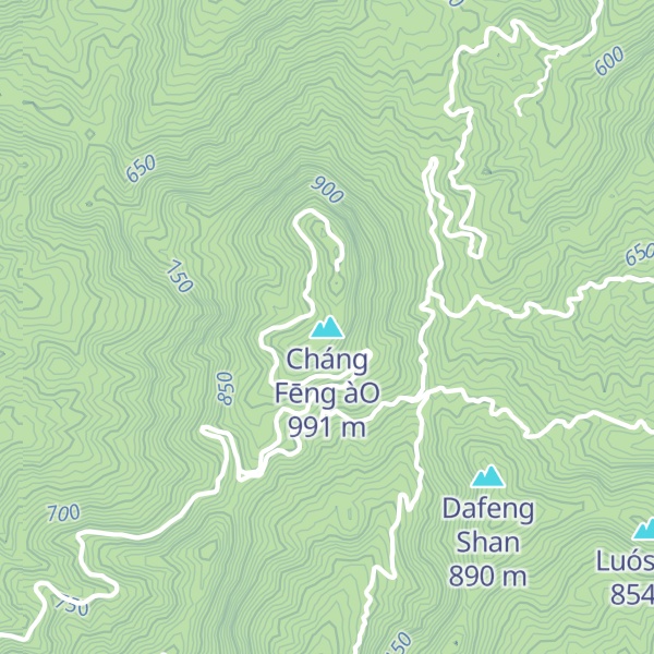 Map of Cháng Fēng àO