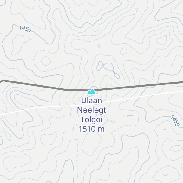 Map of Ulaan Nөөlөgt Tolgoi