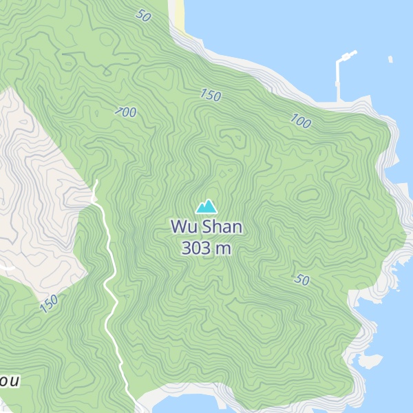 Map of Wu Shan