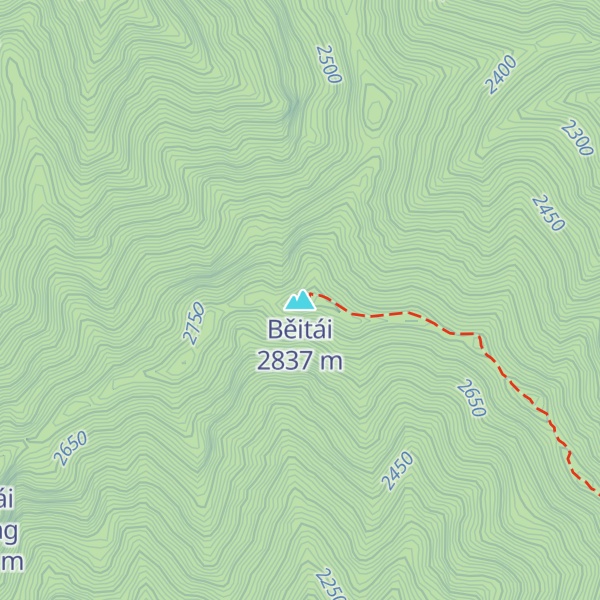 Map of Běitái