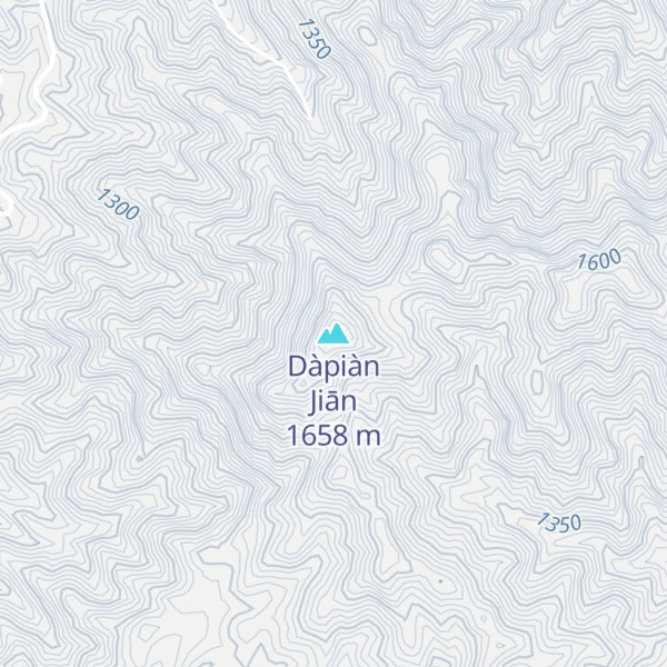 Map of Dàpiàn Jiān