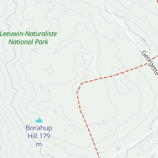 Map of Boranup Hill