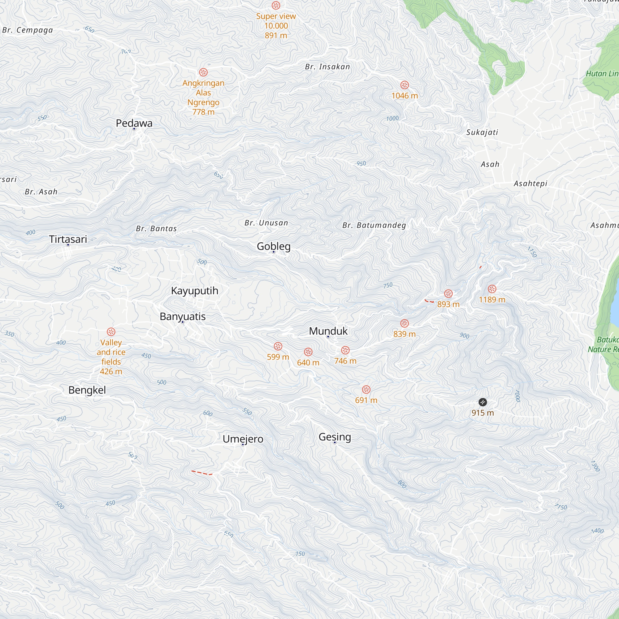 Shelter map
