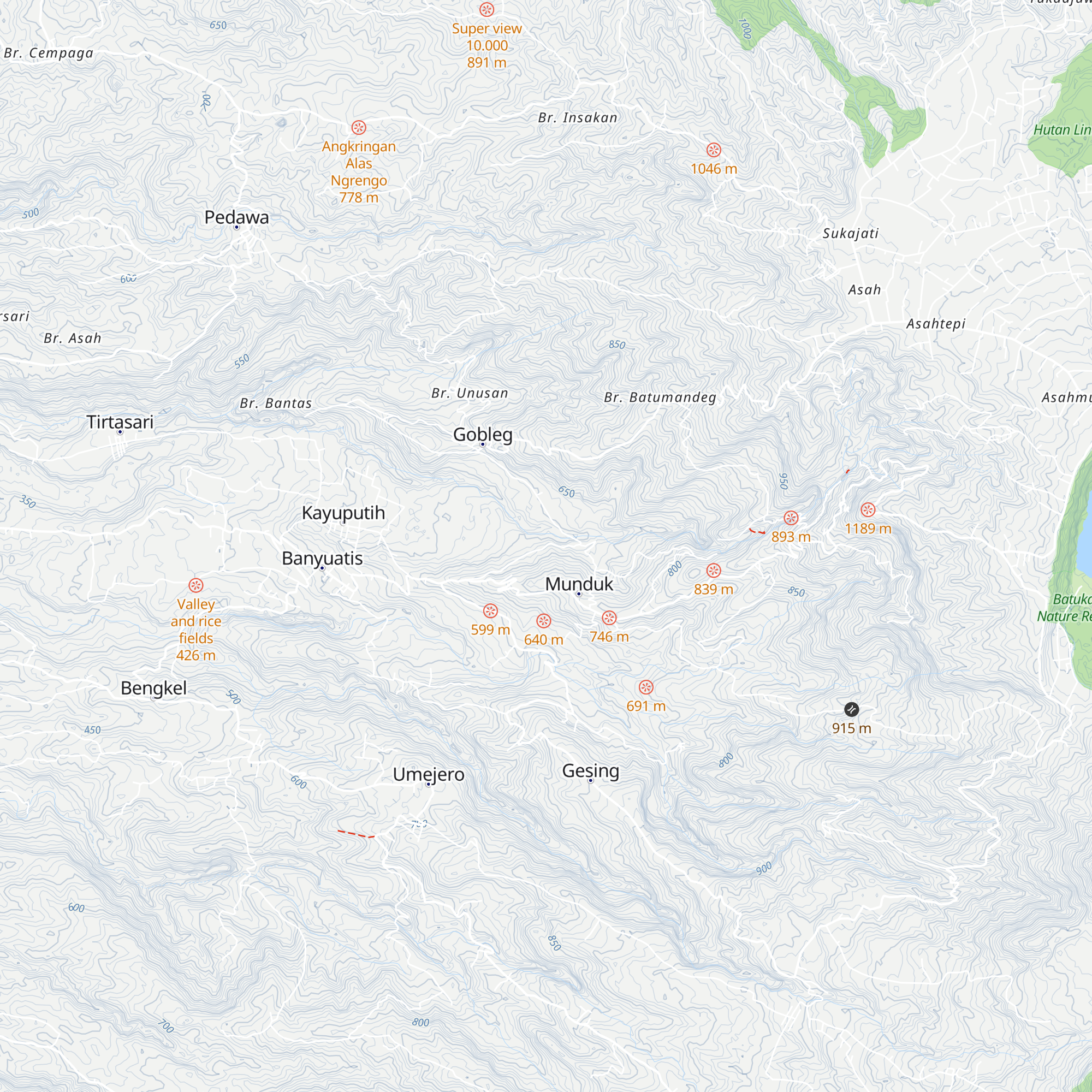 Shelter map