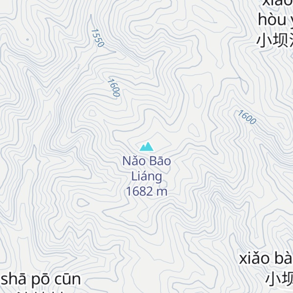 Map of Nǎo Bāo Liáng
