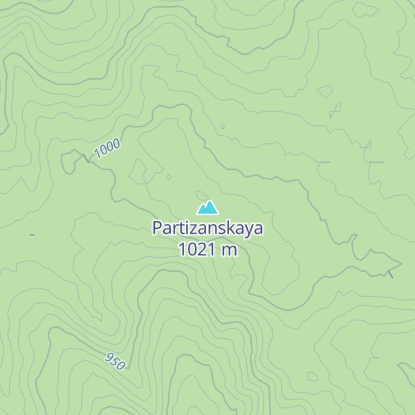 Map of Partizanskaya