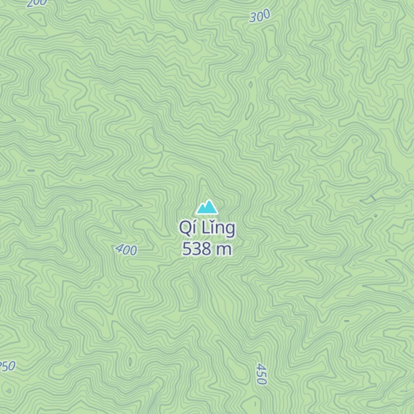 Map of Qí Lǐng