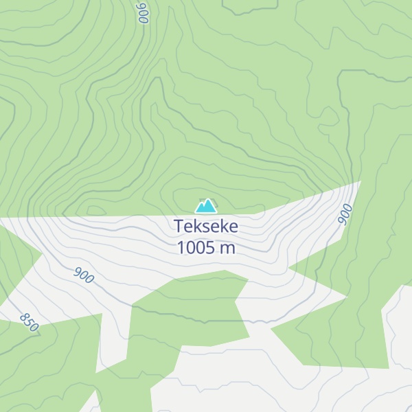 Map of Tekseke