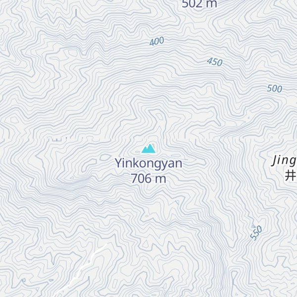 Map of Yinkongyan