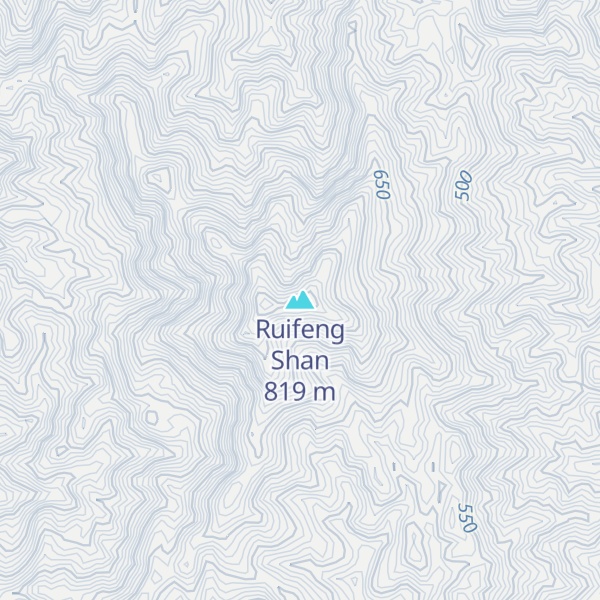 Map of Ruifeng Shan