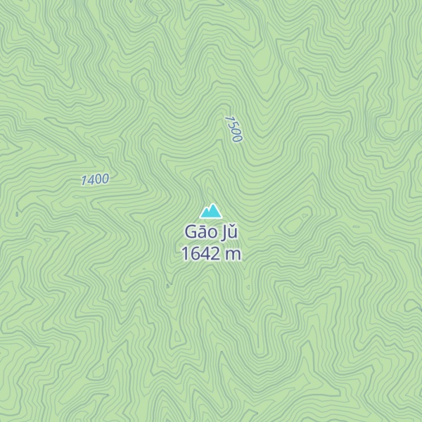 Map of Gāo Jǔ