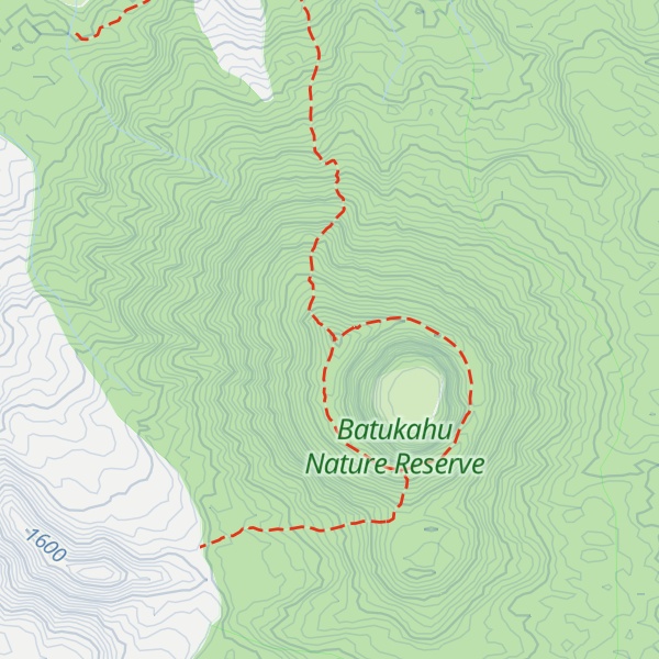 Map of Gunung Lesung