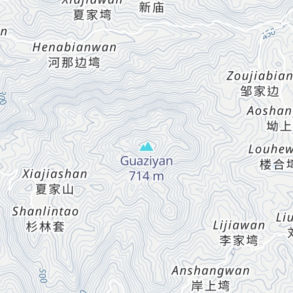 Map of Guaziyan