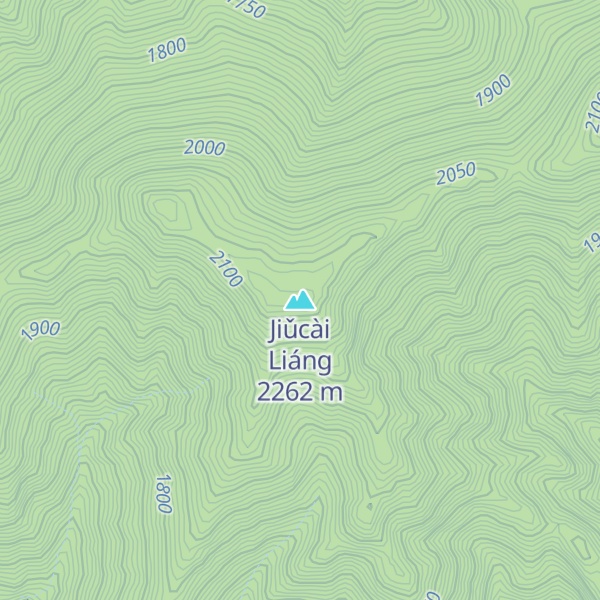 Map of Jiǔcài Liáng