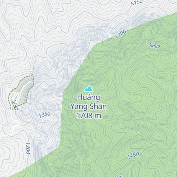 Map of Huáng Yáng Shān