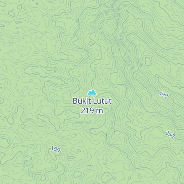 Map of Bukit Lutut