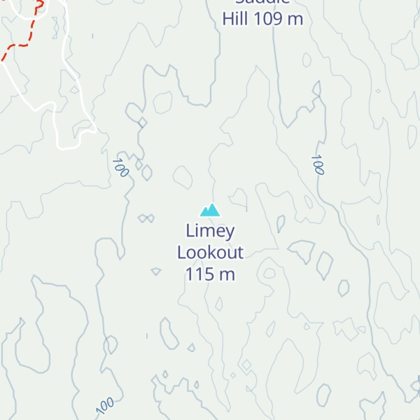 Map of Limey Lookout