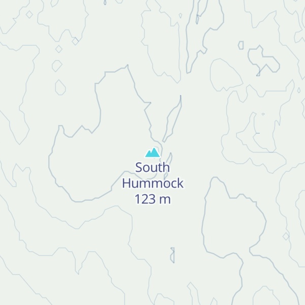 Map of South Hummock