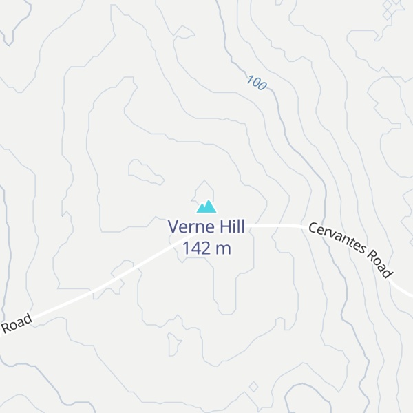 Map of Verne Hill