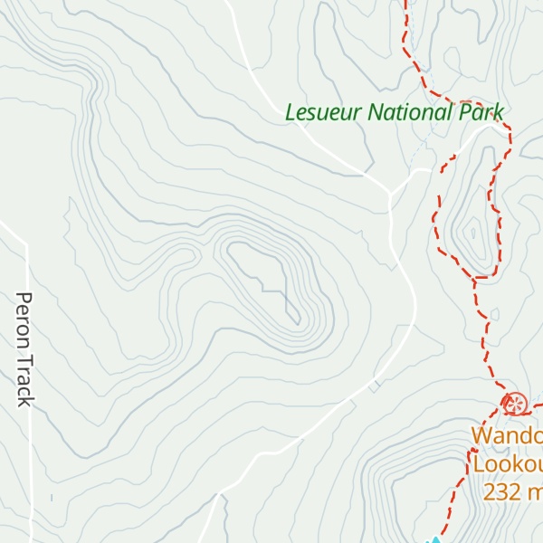 Map of Mount Michaud