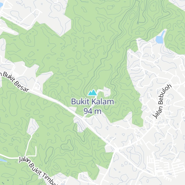 Map of Bukit Kalam