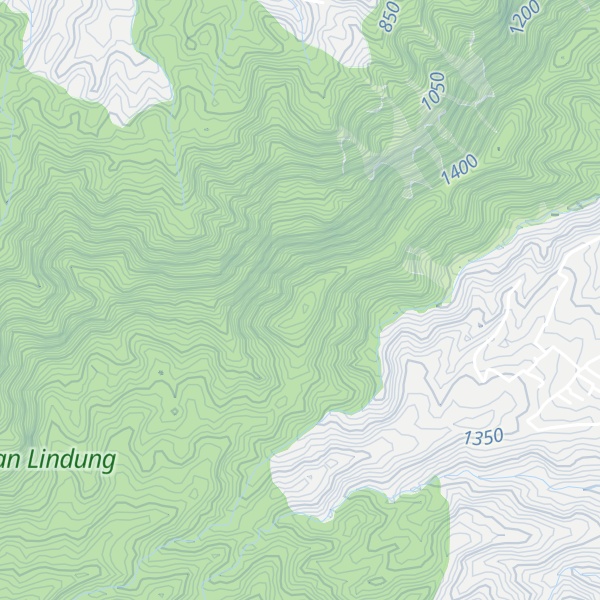 Map of Gunung Langlang