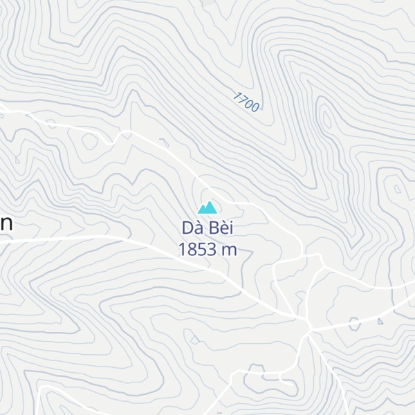 Map of Dà Bèi
