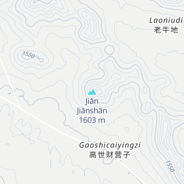 Map of Jiān Jiānshān
