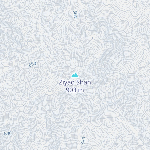 Map of Ziyao Shan