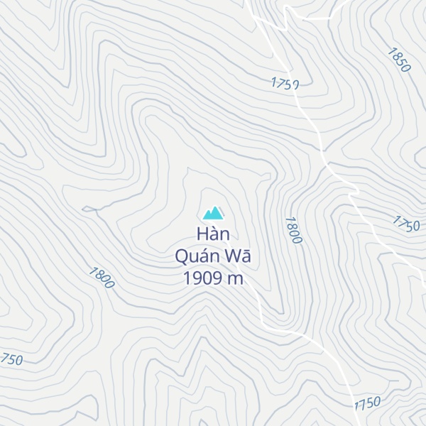 Map of Hàn Quán Wā