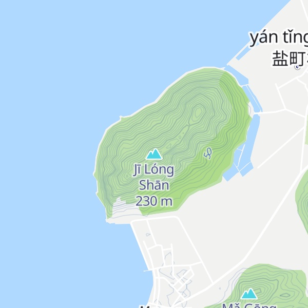 Map of Jī Lóng Shān