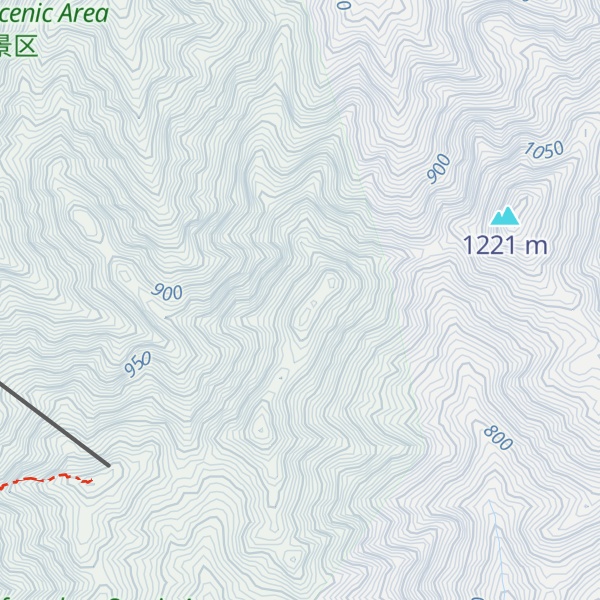 Map of Guī Fēngshān / Guī Tǎ