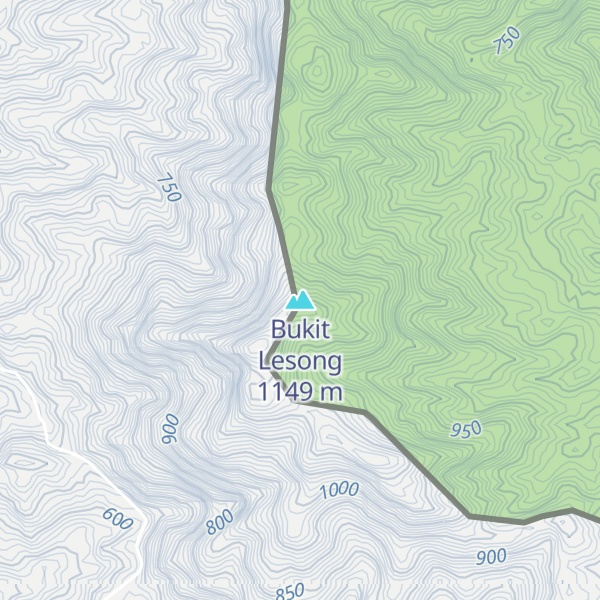 Map of Bukit Lesong