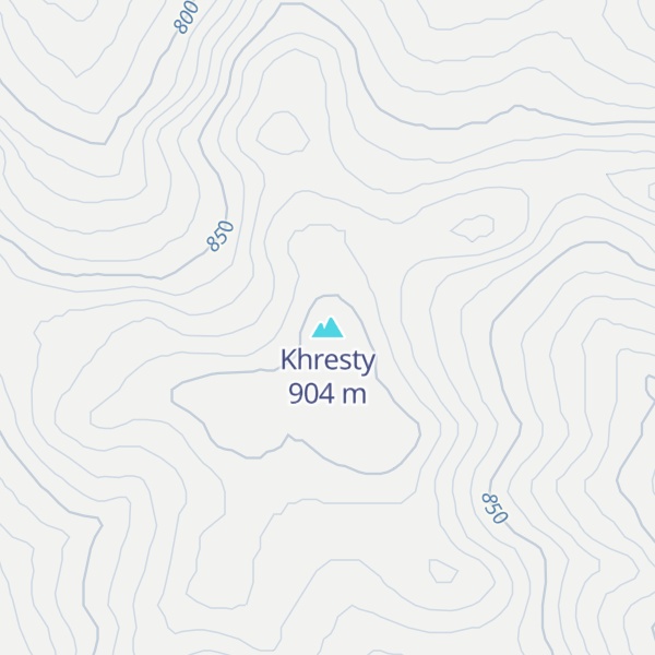 Map of Khresty