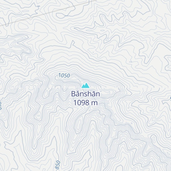 Map of Bǎnshān