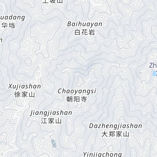 Map of Chaoyangguan