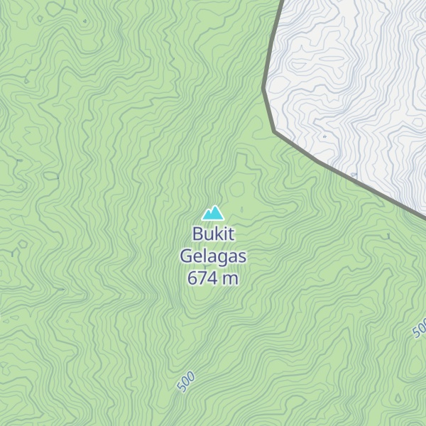 Map of Bukit Gelagas
