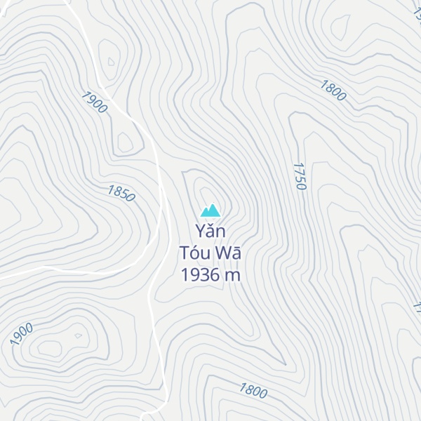 Map of Yǎn Tóu Wā