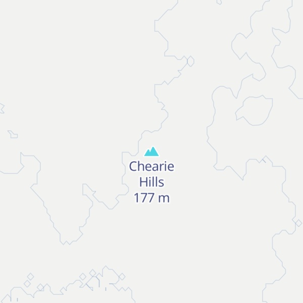 Map of Chearie Hills