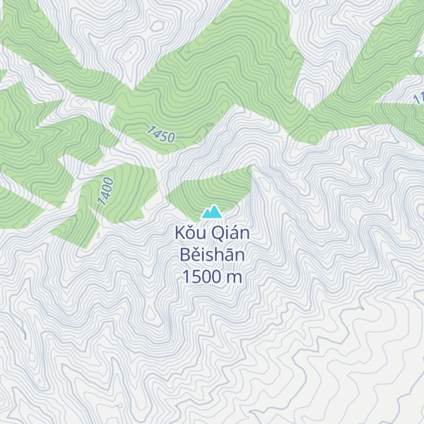 Map of Kǒu Qián Běishān