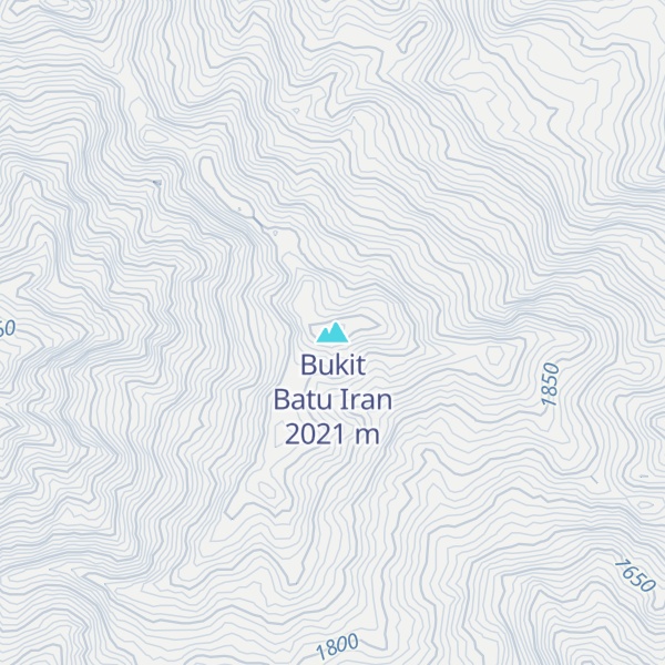 Map of Bukit Batu Iran