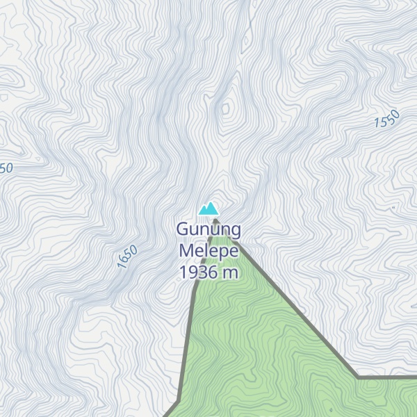 Map of Gunung Melepe