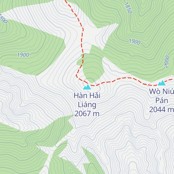 Map of Hàn Hǎi Liáng