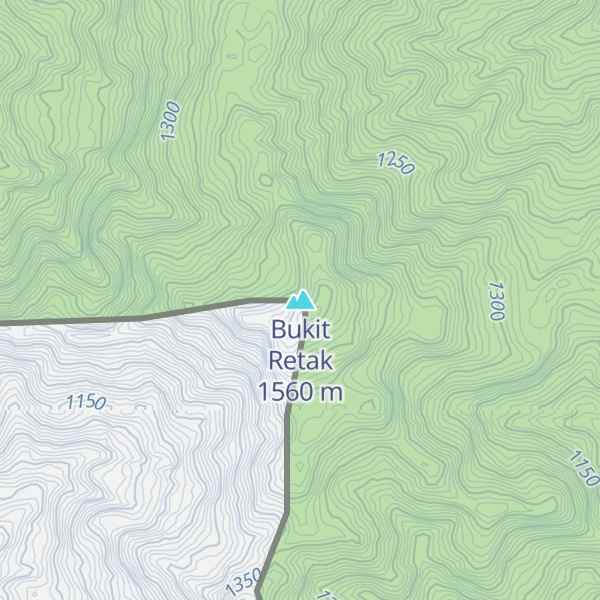 Map of Bukit Retak